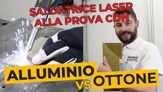 Provata la potenza della nuova saldatrice Laser IPG Lightweld XR 1500 W [upl. by Panta380]