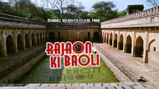 MEHRAULI ARCHAEOLOGICAL PARK RAJAON KI BAOLI [upl. by Peh]