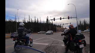 Rural Roads by Guzzi V85TT BC AB SK Calgary to Blue Rock Campsite Alberta [upl. by Lepper426]