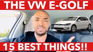 VW EGOLF  THE FIFTEEN BEST THINGS ABOUT IT [upl. by Daggett53]