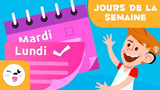 Les jours de la semaine pour les enfants  Quels sont les jours de la semaine   Lundi mardi [upl. by Drhacir58]