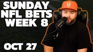 NFL Week 8 Picks  Sunday Bets With Kyle Kirms [upl. by Collin742]