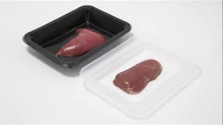 ILPRA FP400  Vacuum Skin Packaging Fresh Seafood with 10K Film [upl. by Alema]