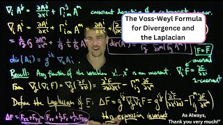 The VossWeyl Formula for Divergence and for the Laplace Operator [upl. by Law840]