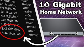 10 Gigabit Home Network using the 10Gb S39504T12S Switch from FSCOM [upl. by Zinn]