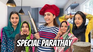 Sehri mein subke liya Special Parathay banye Iftari Boxes bantay Sistrology Fatima Faisal [upl. by Eiduj]