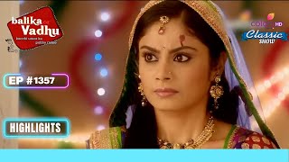 Jagya ने सगाई की तारीख बदलने को कहा  Balika Vadhu  बालिका वधू  Highlight  Ep 1357 [upl. by Aianat]