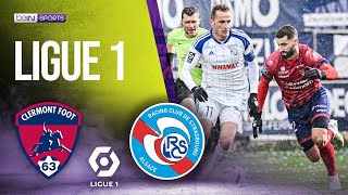 Clermont Foot vs Strasbourg  LIGUE 1 HIGHLIGHTS  02262023  beIN SPORTS USA [upl. by Rowland]