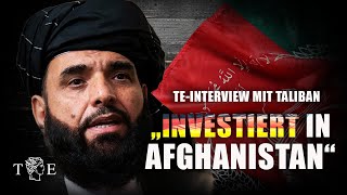 Taliban im Interview mit TE Investiert in Afghanistan bessere Frauenrechte [upl. by Lavelle]