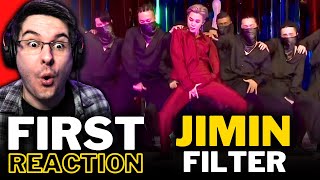 NEW KPOP FAN REACTS TO BTS JIMIN FILTER LIVE For The FIRST TIME  BTS REACTION [upl. by Alyhs130]