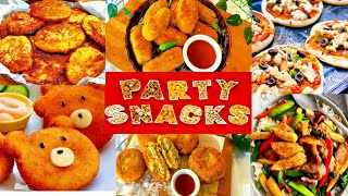 6 Simple And Quick Recipes Healthy Food Recipes  Party Snacks New Snacks Evening Snacks Recipes [upl. by Novaelc]