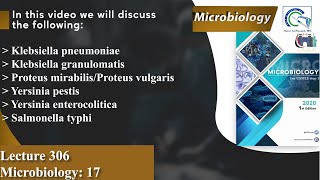 Klebsiella pneumoniae  Klebsiella granulomatis  Proteus  Yersinia pestis  Salmonella typhi [upl. by Ettolrahs]