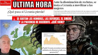 🚨ULTIMA HORA ucrania SE AGOTAN LOS HOMBRES DEFENSAS DINERO Y PACIENCIA DE OCCIDENTE ¿QUÉ VIENE [upl. by Eadrahs72]