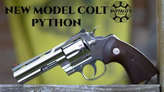 New Model COLT PYTHON 357 Magnum Revolver [upl. by Navak]