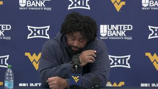 WVU Football  Brandon Yates Nov 11 [upl. by Otrebron]