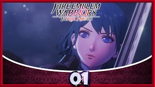 Fire Emblem Warriors Three Hopes  Scarlet Blaze  Prologue A Chance Encounter 01 [upl. by Ohs]