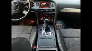 Como desmontar Consola Audi C6 How to Remove MMI Control and then to Wrapp it [upl. by Samal]