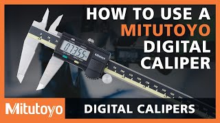 How To Use A Mitutoyo Digital Caliper [upl. by Maggie]