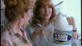 80s Ads Fresh Scent Clorox Bleach 1986 [upl. by Alrzc]