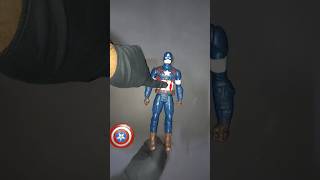 Satisfying Video with unboxing Captain America  Marvel Avengers Action Figure  ASMR [upl. by Itsirc632]