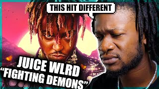 Juice WRLD  Fighting Demons Official Audio Legends Never Die Album REACTION [upl. by Aissyla49]