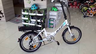 Bike Traction  KCP folding 20 FOLDO MARATHON ebike [upl. by Nyleuqcaj]