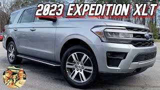 NEW 2023 FORD EXPEDITION XLT Best Value For Price SUV Walkaround Review Startup amp Interior 4x4 [upl. by Maccarone]