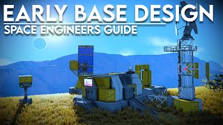 Early base design guide  The Space Engineers Handbook [upl. by Ilujna941]