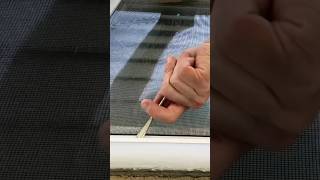 Easy Window Screen Removal Tutorial  Quick Tips [upl. by Clere]