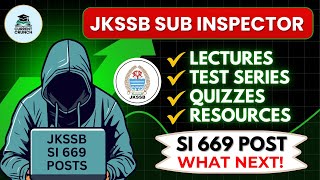 JKP SI Syllabus  JKSSB SUBINSPECTOR  669 Posts  What NEXT [upl. by Eintihw]