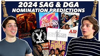 2024 SAG and DGA Nomination Predictions [upl. by Varhol]