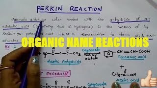 Perkin reaction and its mechanism organic name reaction [upl. by Barbaraanne]