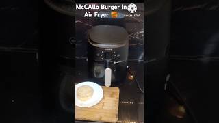 McCAloo burger in air fryercooking viralvideosairfare mein burger kaise banaye Babita ki duniya [upl. by Sira]