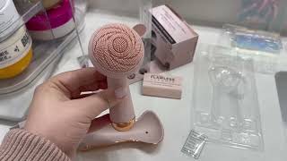 Finishing Touch Flawless Cleanse Silicone Face Scrubber and Cleanser Review [upl. by Odnamla209]