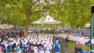 Messe de 10h à Lourdes du 15 août 2024  Solennité de lAssomption [upl. by Eener]