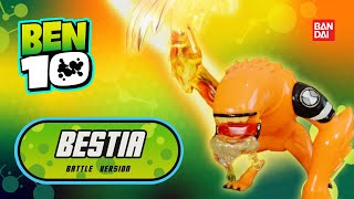 Ben 10 Bestia Battle Version Review  Juguetes de Ben 10 [upl. by Lohrman]