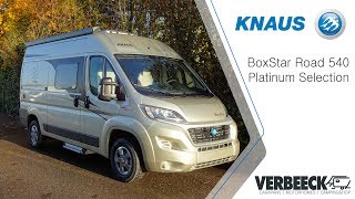 KNAUS BoxStar Road 540 Platinum Selection  2018 [upl. by Eidas]