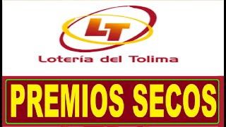 LOTERIA DEL TOLIMA PREMIOS SECOS DEL Lunes 21 de Octubre Del 2024 [upl. by Doscher]