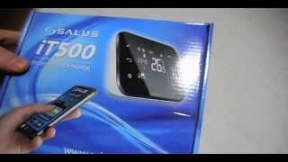 Salus iT500 Best Internet Controlled Smart Thermostat for Europe [upl. by Tice]