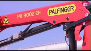 PALFINGER PK 9002 EH auf Dreiseitenkipper [upl. by Doty]