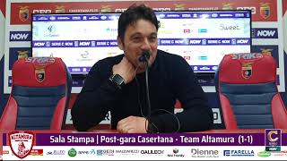 SALA STAMPA  Stadio quotAPintoquot  Casertana VS Team Altamura 11 [upl. by Vashtia]