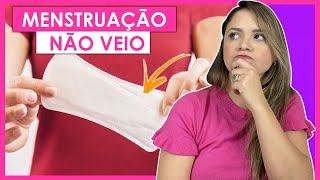 A MENSTRUAÇÃO NÃO VEIO O QUE PODE SER [upl. by Hallam]