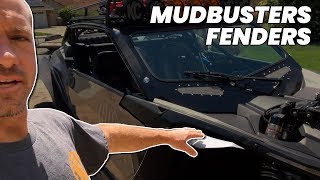 MudBusters UTV Fender Flares Review [upl. by Hellah]