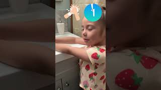 Wash your hands Children  Healthy habits for Kids  clean routines goodhabits educationalvideo [upl. by Drusilla]