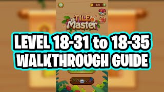 Tile Master Game Level 1831 to 1835 Magnolia Gameplay [upl. by Vinaya]