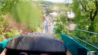 FLUMERIDE GOTHENBURG SWEDEN LISEBERG 4K Amusement Park Nöjespark Göteborg Sverige Classic Ride 🥳 [upl. by Fiedler215]