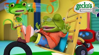 Wake Up Grandma  Geckos Garage  Trucks For Children  Cartoons For Kids [upl. by Brawner]