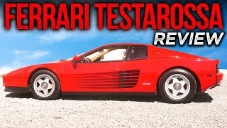 Revving Up the Testarossa A Review of Ferraris Iconic Sports Car [upl. by Hi975]