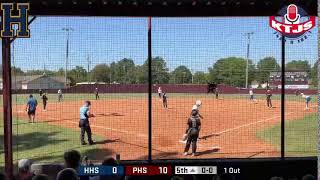 Hobart vs Pocola Softball 103 [upl. by Sherrie]