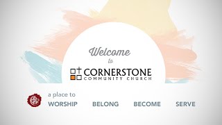 Cornerstone Sunday Worship Livestream 03242024  Palm Sunday  The Suffering of Jesus [upl. by Hagai]